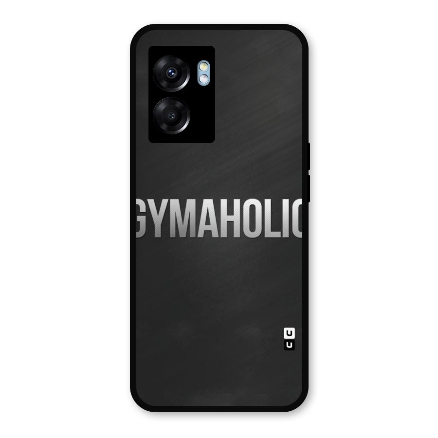 Gymaholic Metal Back Case for Realme Narzo 50 5G