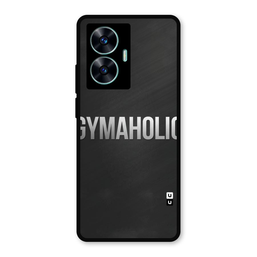 Gymaholic Metal Back Case for Realme Narzo N55