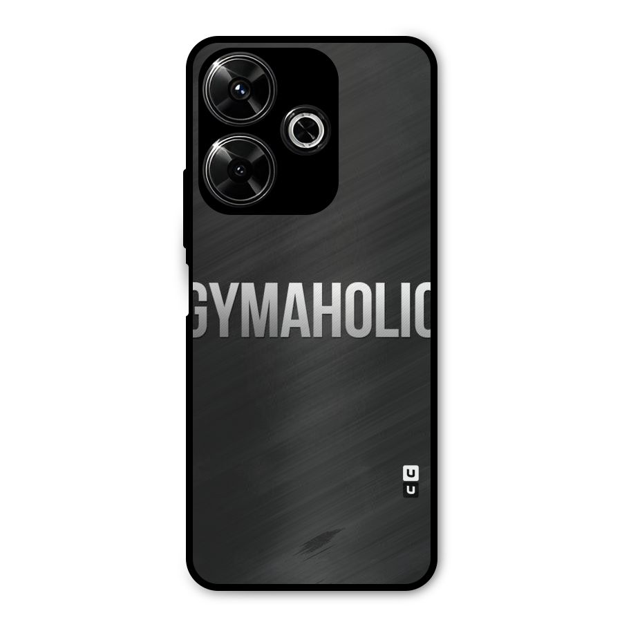 Gymaholic Metal Back Case for Redmi 13 5G