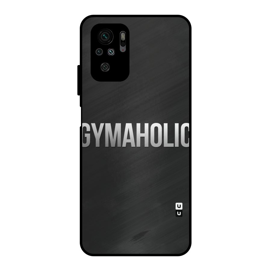 Gymaholic Metal Back Case for Redmi Note 10S