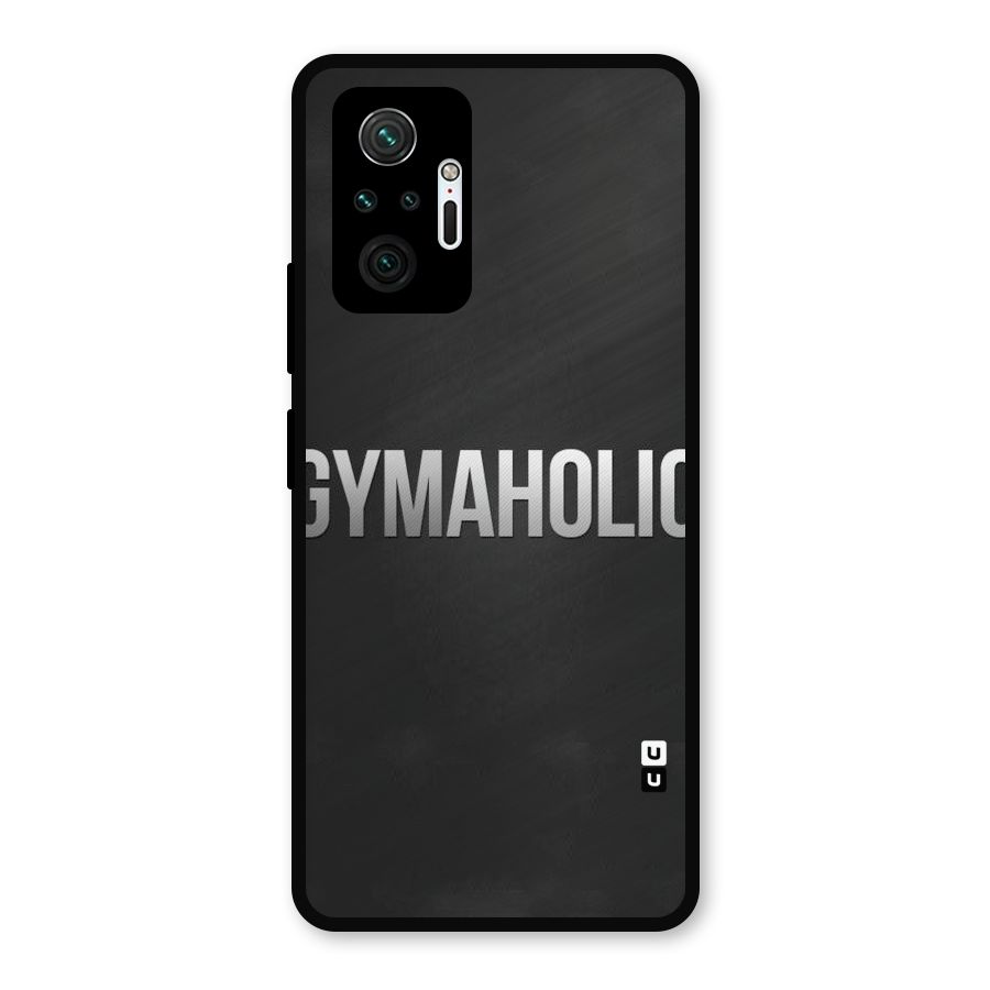 Gymaholic Metal Back Case for Redmi Note 10 Pro
