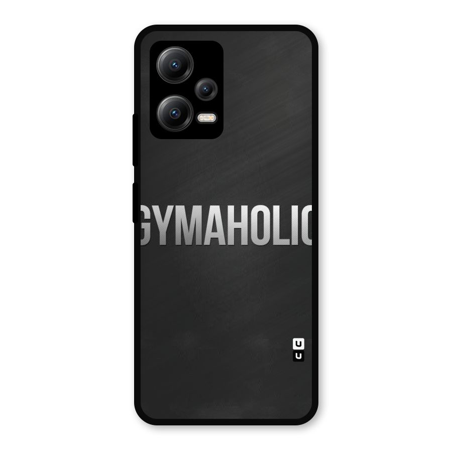 Gymaholic Metal Back Case for Redmi Note 12 5G