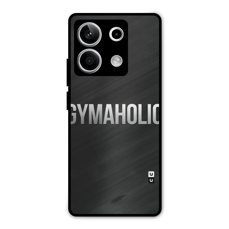 Gymaholic Metal Back Case for Redmi Note 13 5G