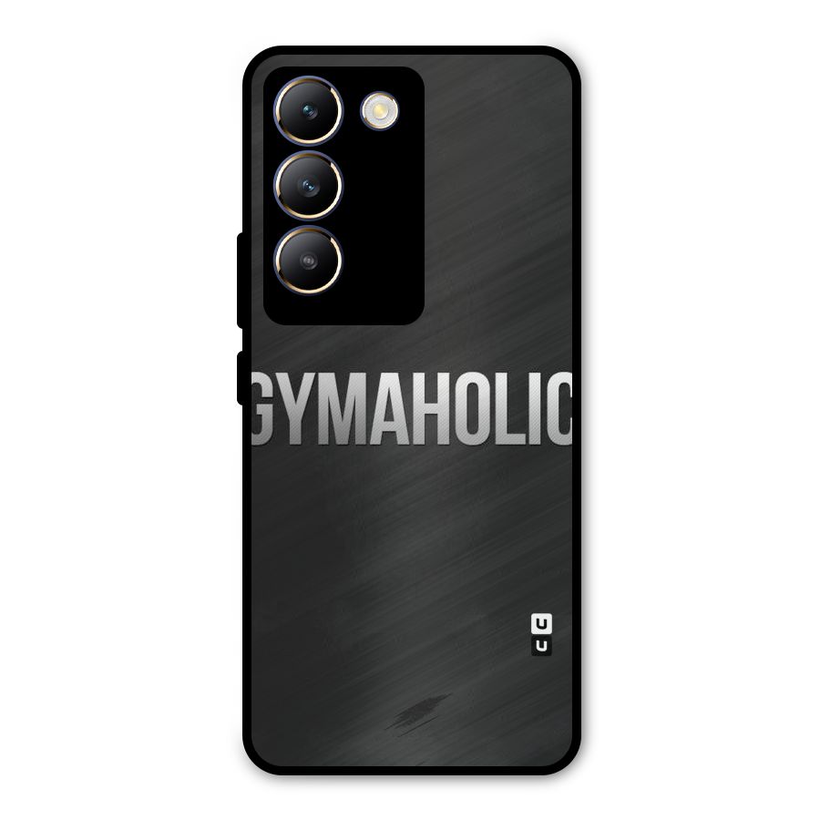 Gymaholic Metal Back Case for Vivo T3 5G