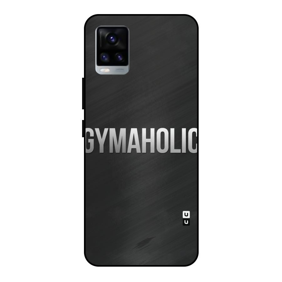 Gymaholic Metal Back Case for Vivo V20 2021