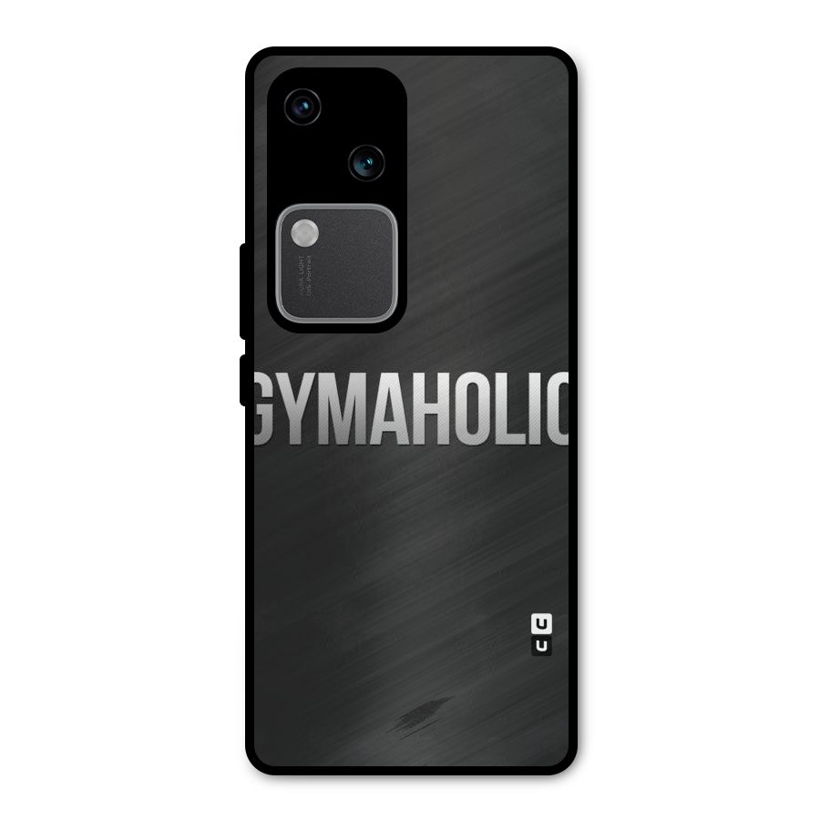 Gymaholic Metal Back Case for Vivo V30