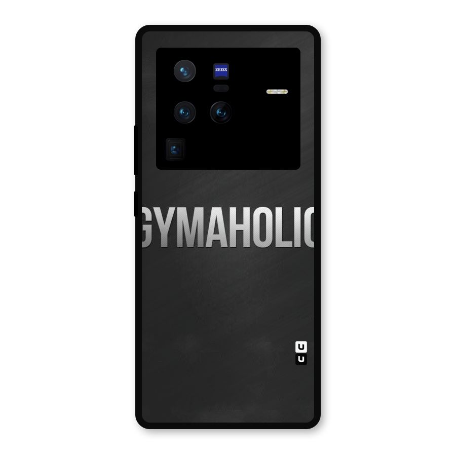 Gymaholic Metal Back Case for Vivo X80 Pro