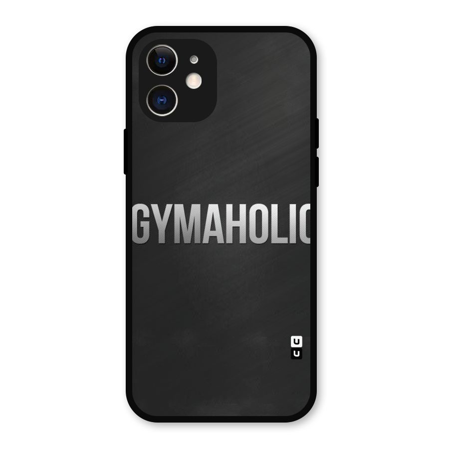 Gymaholic Metal Back Case for iPhone 12