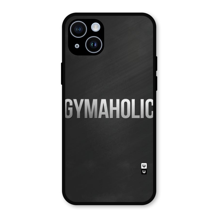 Gymaholic Metal Back Case for iPhone 14