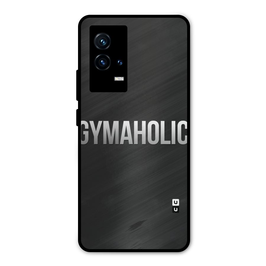 Gymaholic Metal Back Case for iQOO 9 5G