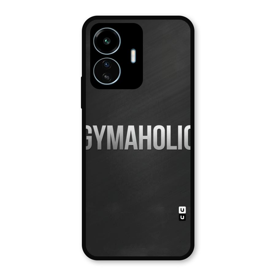 Gymaholic Metal Back Case for vivo iQOO Z6 Lite 5G