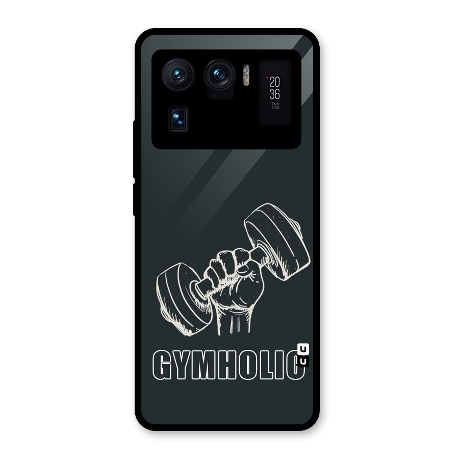 Gymholic Design Glass Back Case for Mi 11 Ultra