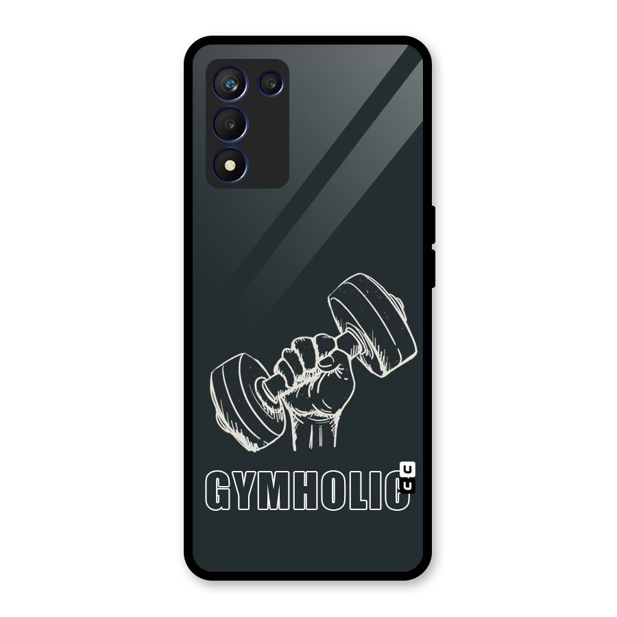 Gymholic Design Glass Back Case for Realme 9 5G Speed