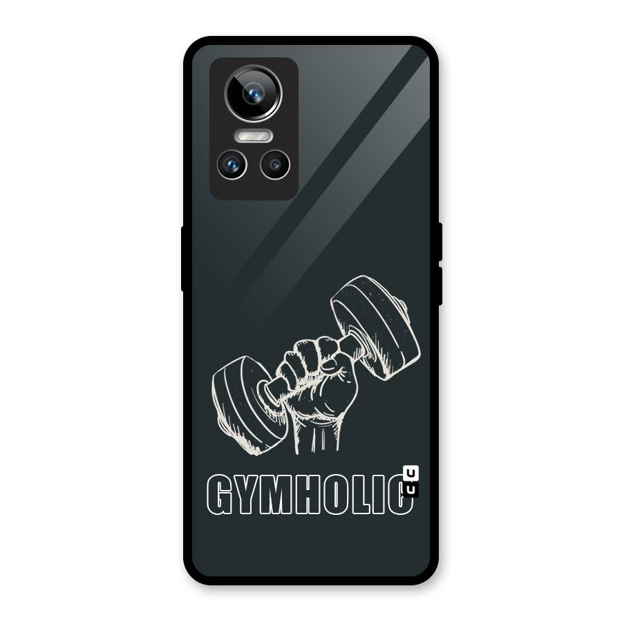 Gymholic Design Glass Back Case for Realme GT Neo 3