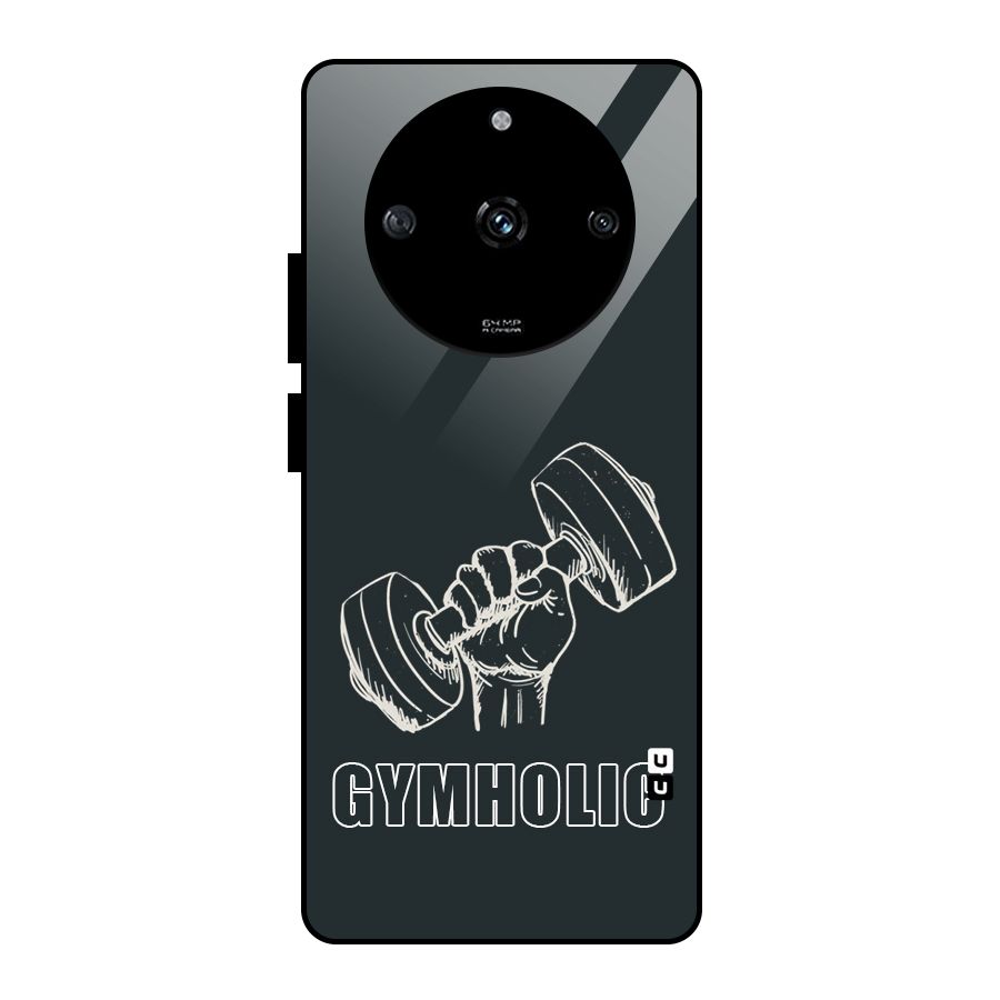 Gymholic Design Glass Back Case for Realme Narzo 60 5G