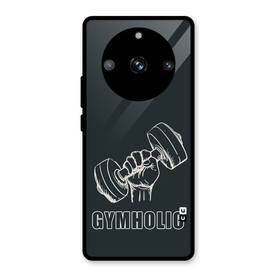 Gymholic Design Glass Back Case for Realme Narzo 60 Pro