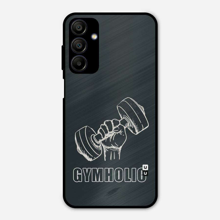 Gymholic Design Metal Back Case for Galaxy A15 5G