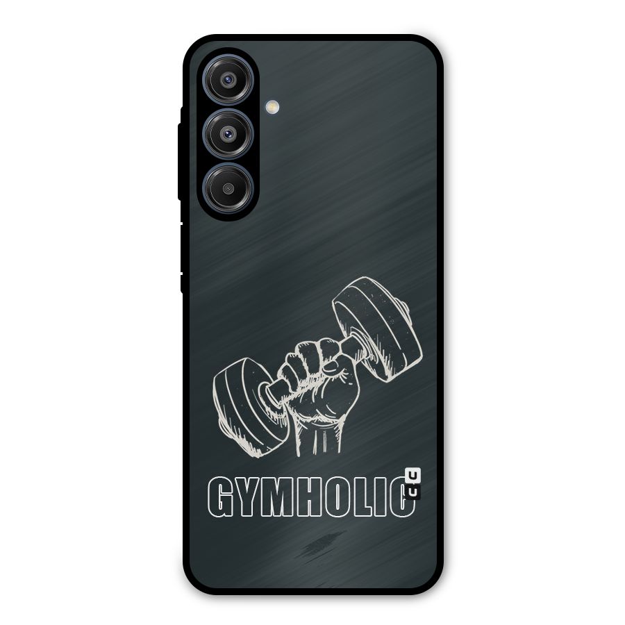 Gymholic Design Metal Back Case for Galaxy A16 5G