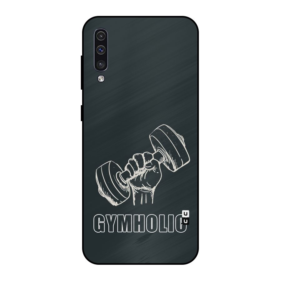 Gymholic Design Metal Back Case for Galaxy A50s
