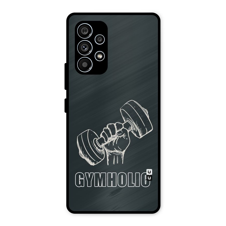 Gymholic Design Metal Back Case for Galaxy A53 5G