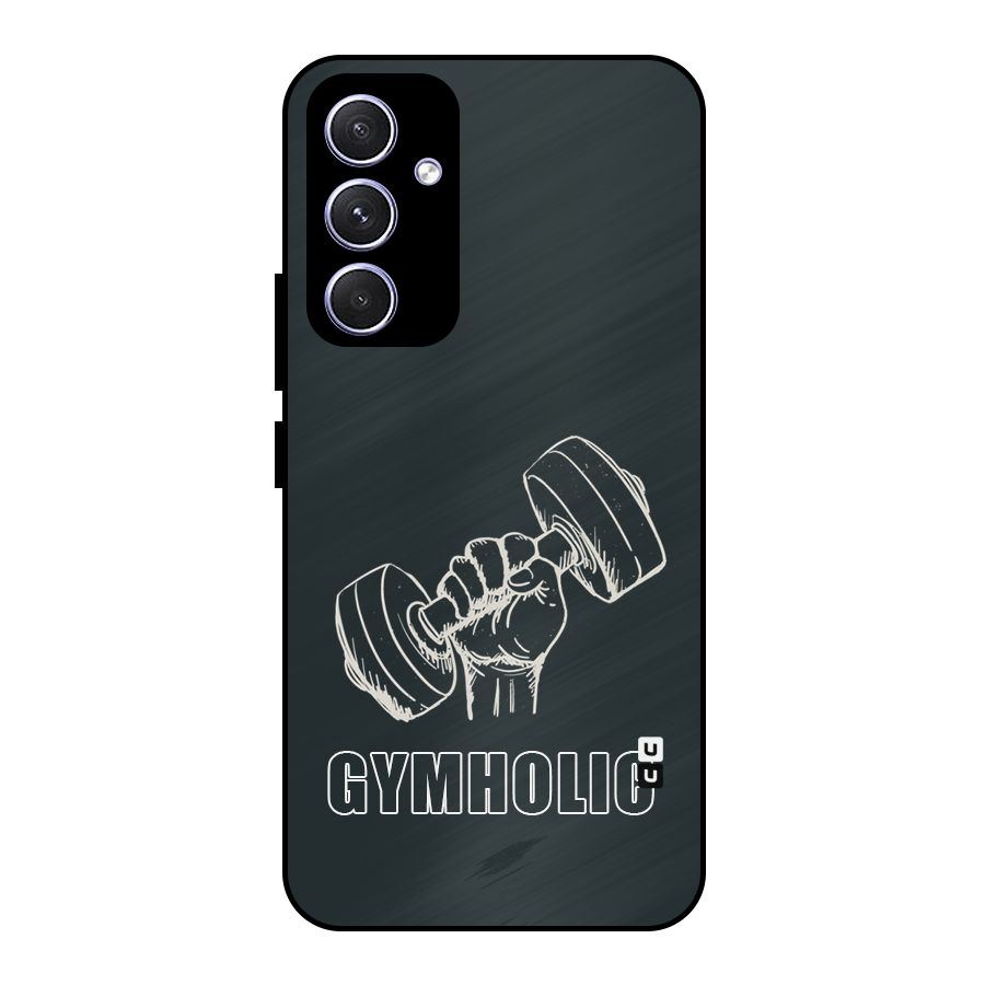 Gymholic Design Metal Back Case for Galaxy A54