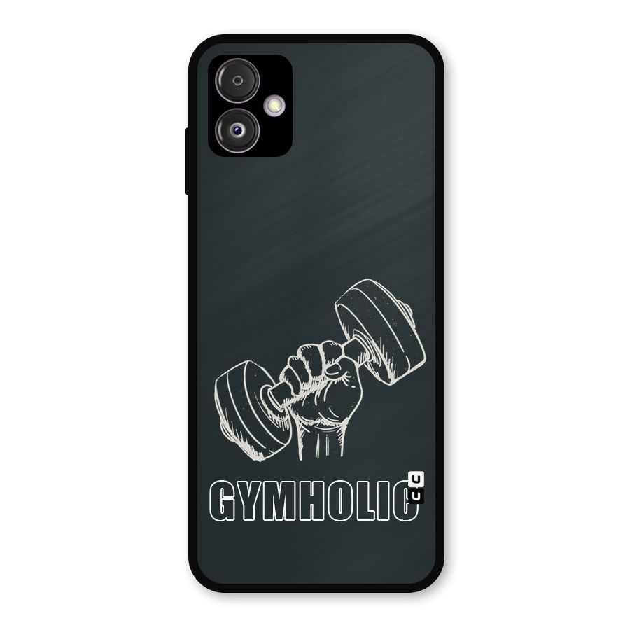 Gymholic Design Metal Back Case for Galaxy F14