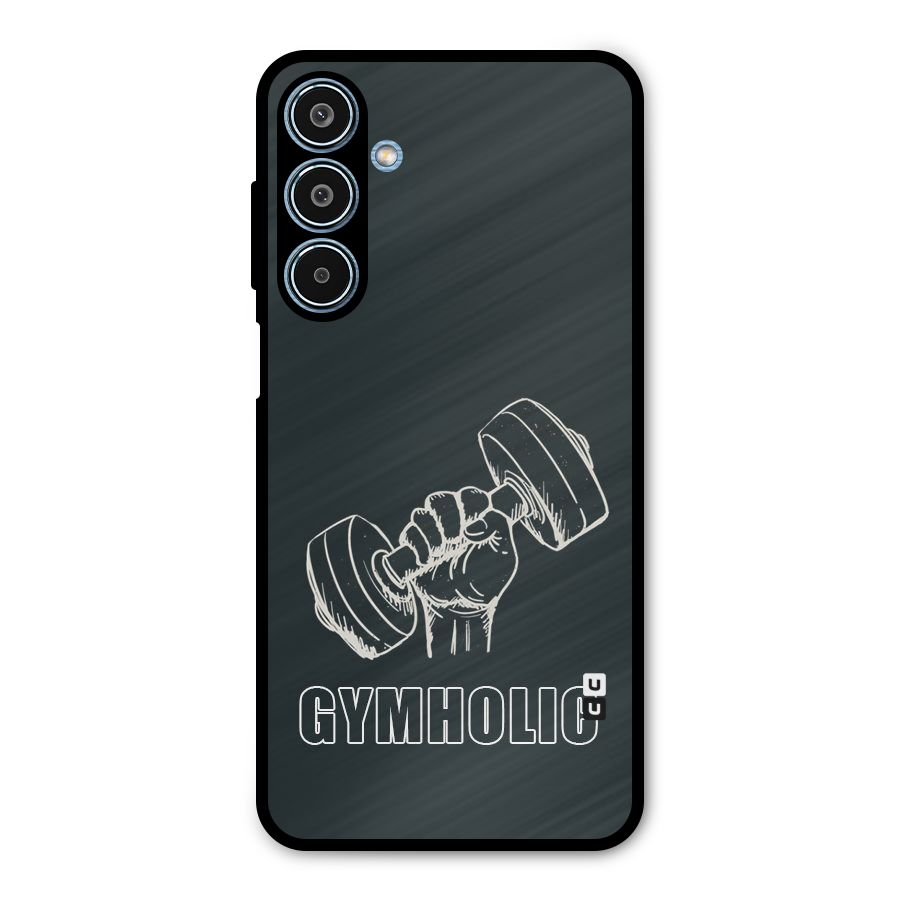Gymholic Design Metal Back Case for Galaxy M35