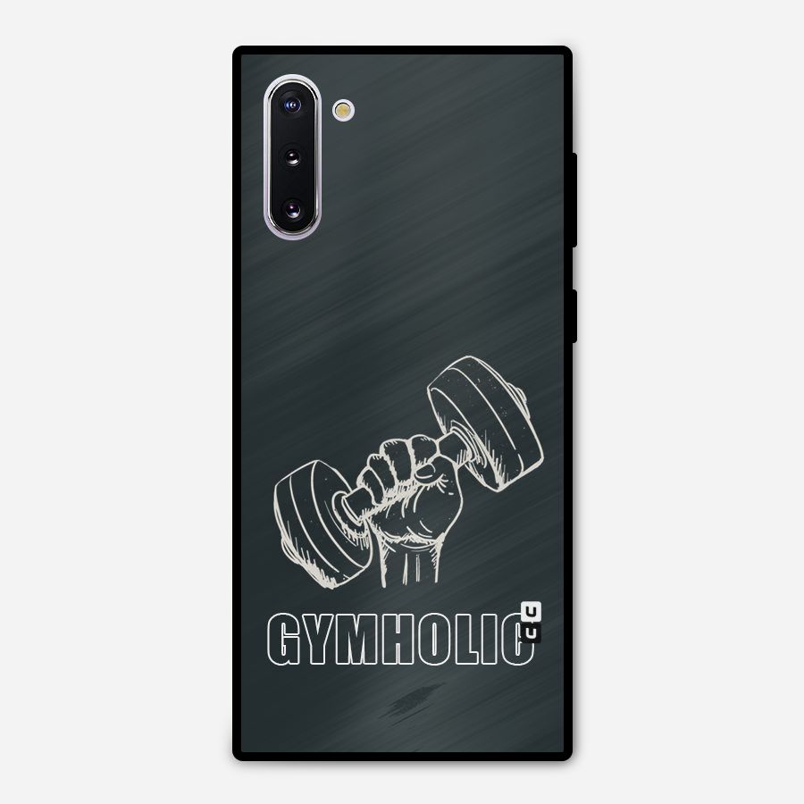 Gymholic Design Metal Back Case for Galaxy Note 10