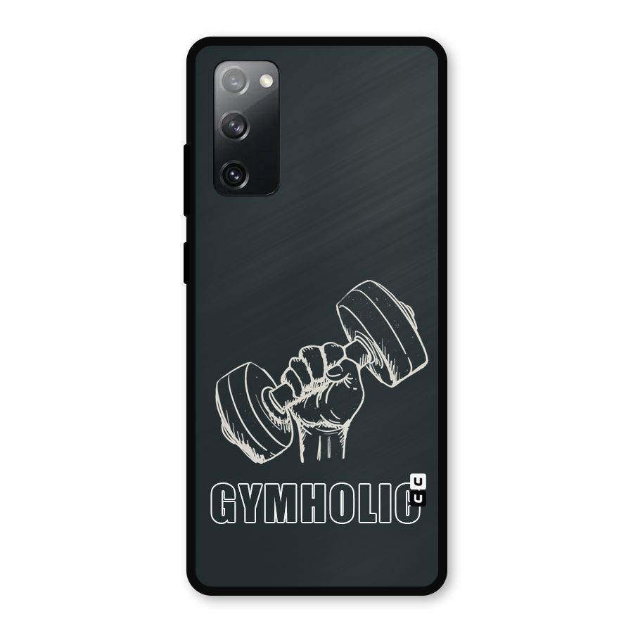 Gymholic Design Metal Back Case for Galaxy S20 FE 5G