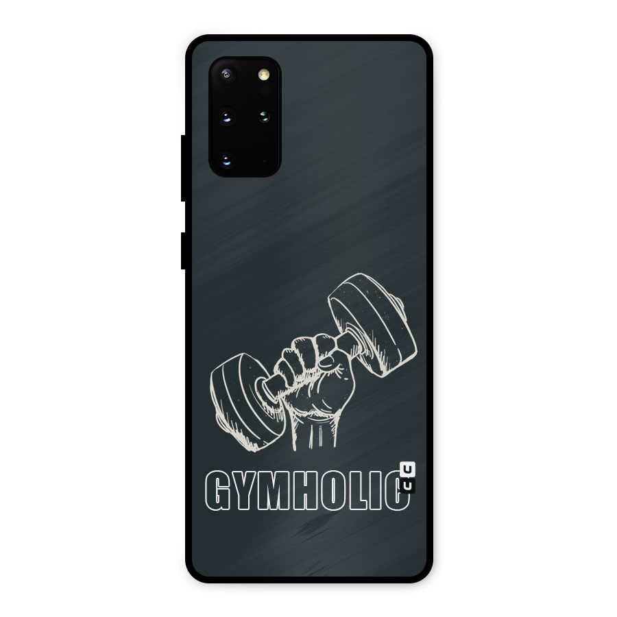 Gymholic Design Metal Back Case for Galaxy S20 Plus