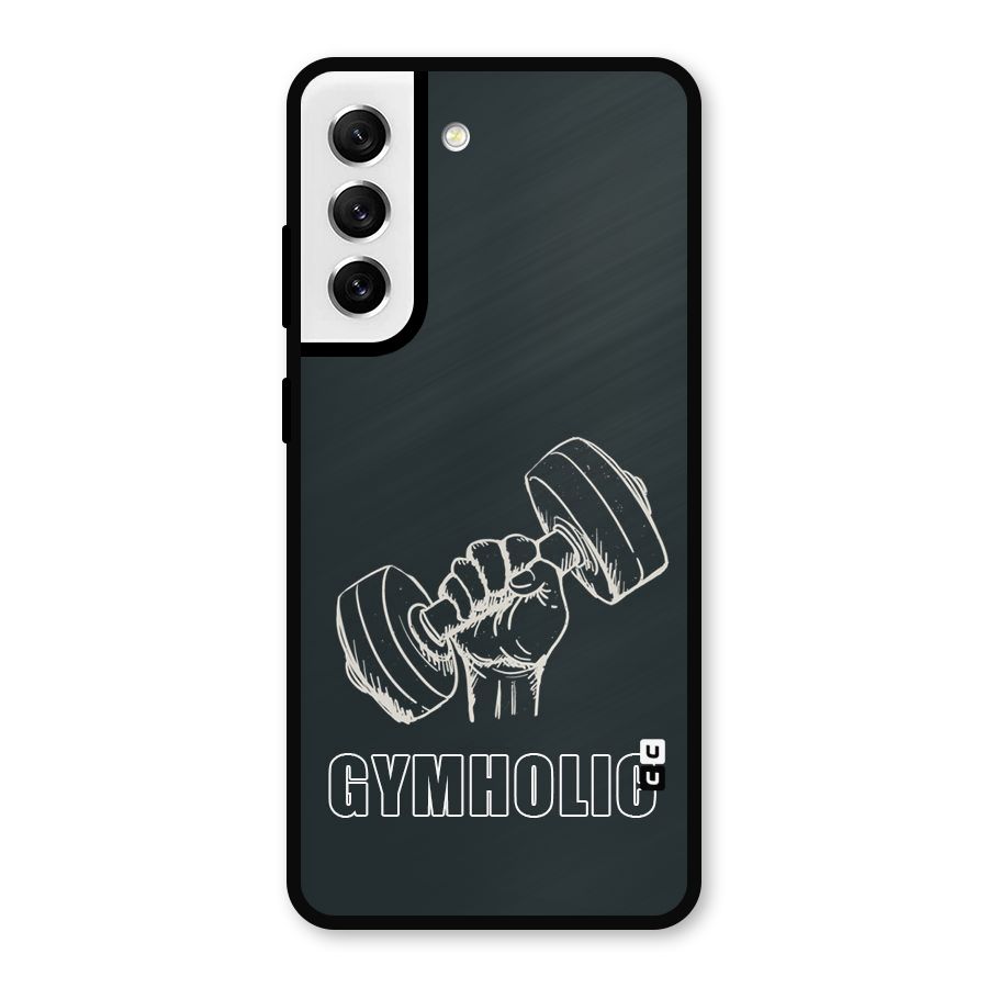 Gymholic Design Metal Back Case for Galaxy S21 FE 5G