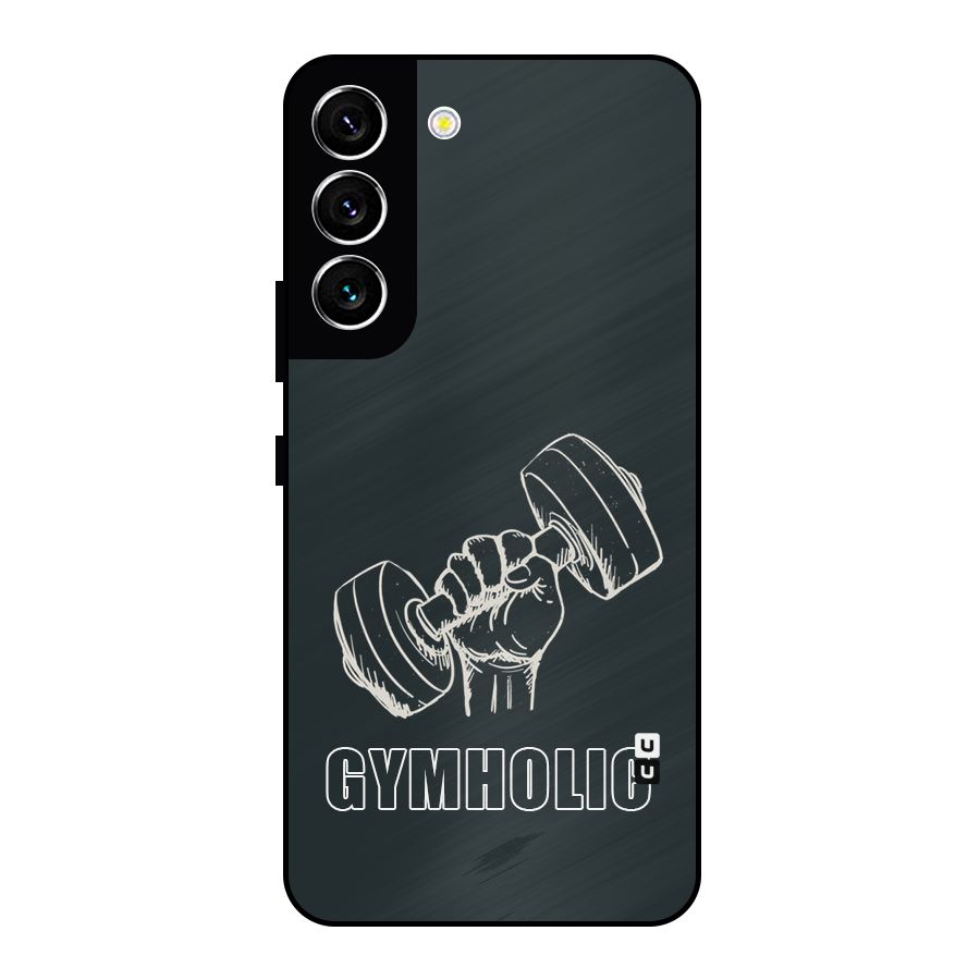 Gymholic Design Metal Back Case for Galaxy S22 5G