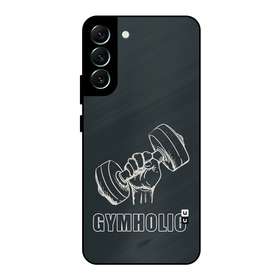 Gymholic Design Metal Back Case for Galaxy S22 Plus 5G