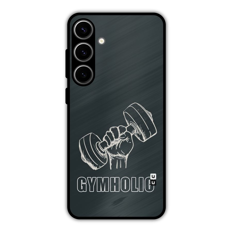 Gymholic Design Metal Back Case for Galaxy S24 Plus