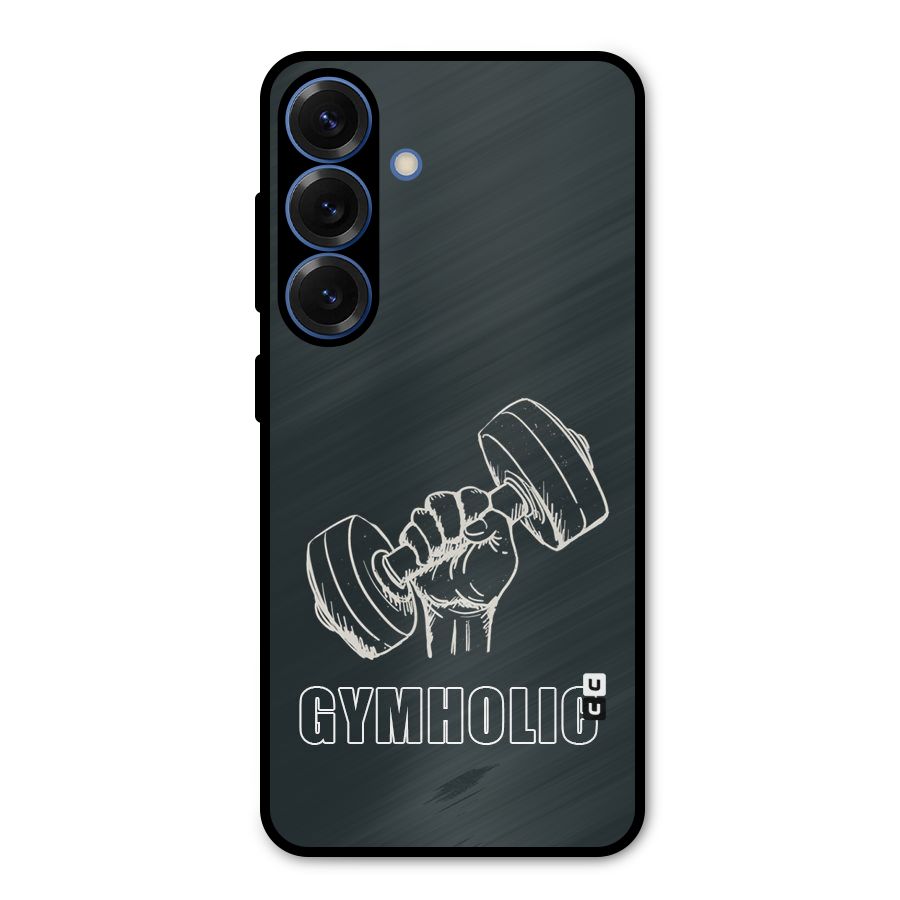 Gymholic Design Metal Back Case for Galaxy S25