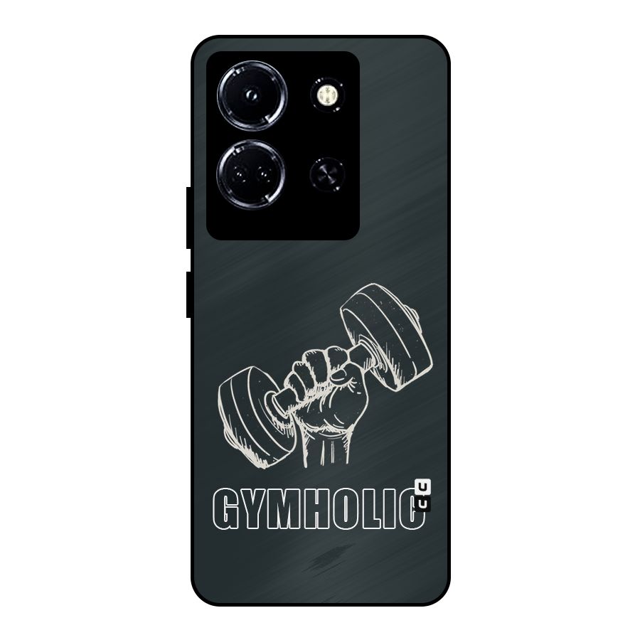 Gymholic Design Metal Back Case for Infinix Note 30 5G