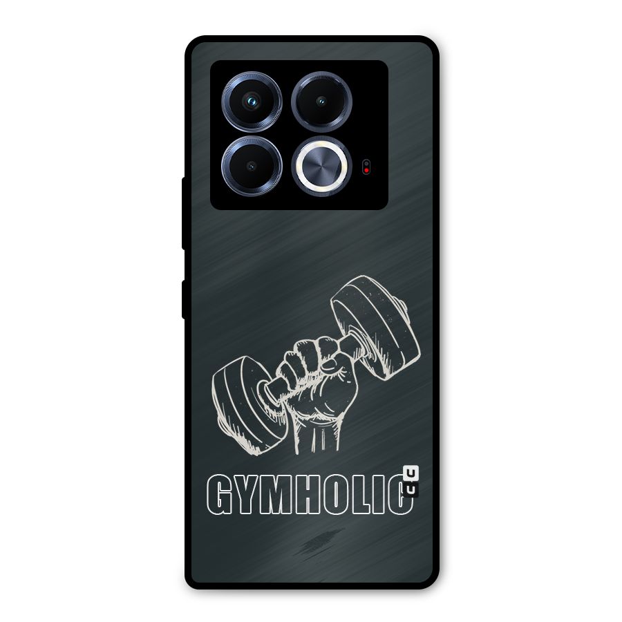 Gymholic Design Metal Back Case for Infinix Note 40 5G