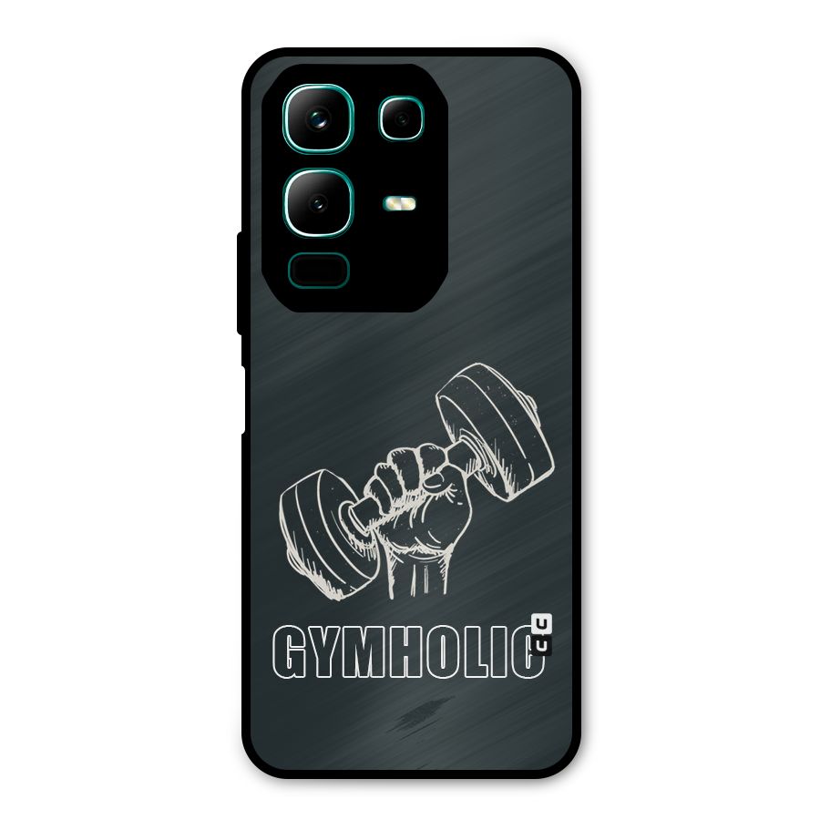 Gymholic Design Metal Back Case for Infinix Note 50x