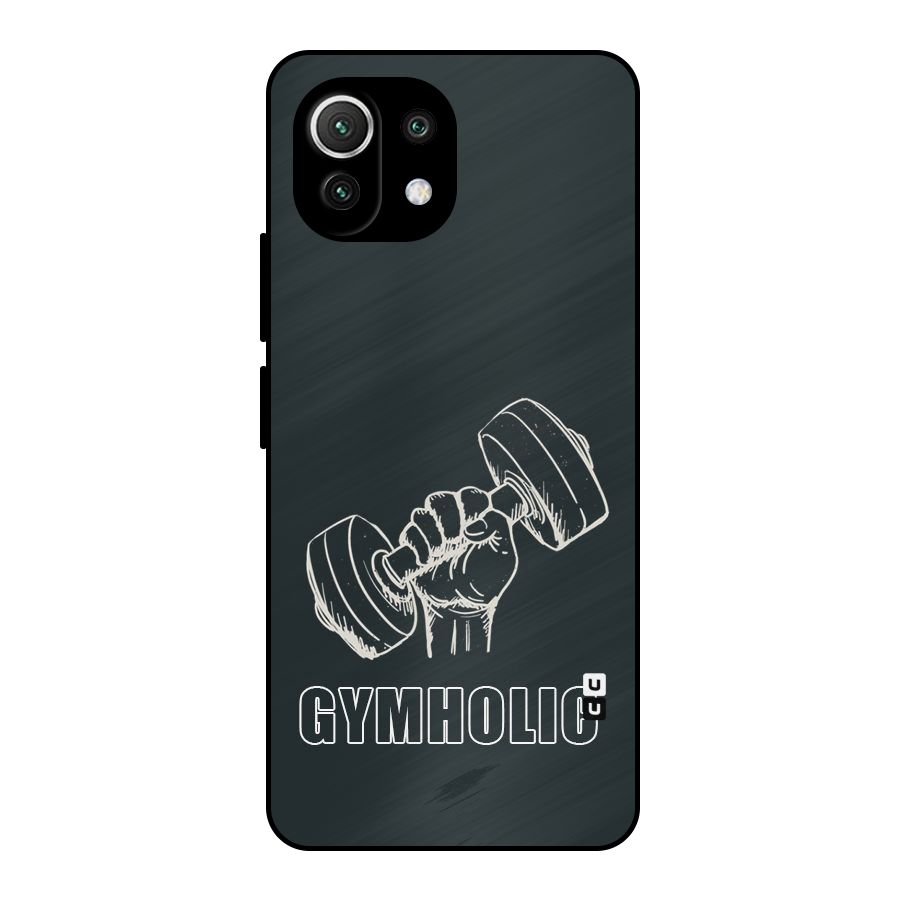 Gymholic Design Metal Back Case for Mi 11 Lite NE 5G