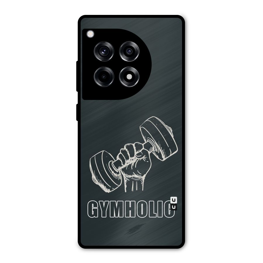 Gymholic Design Metal Back Case for OnePlus 12R