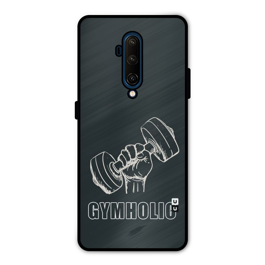 Gymholic Design Metal Back Case for OnePlus 7T Pro