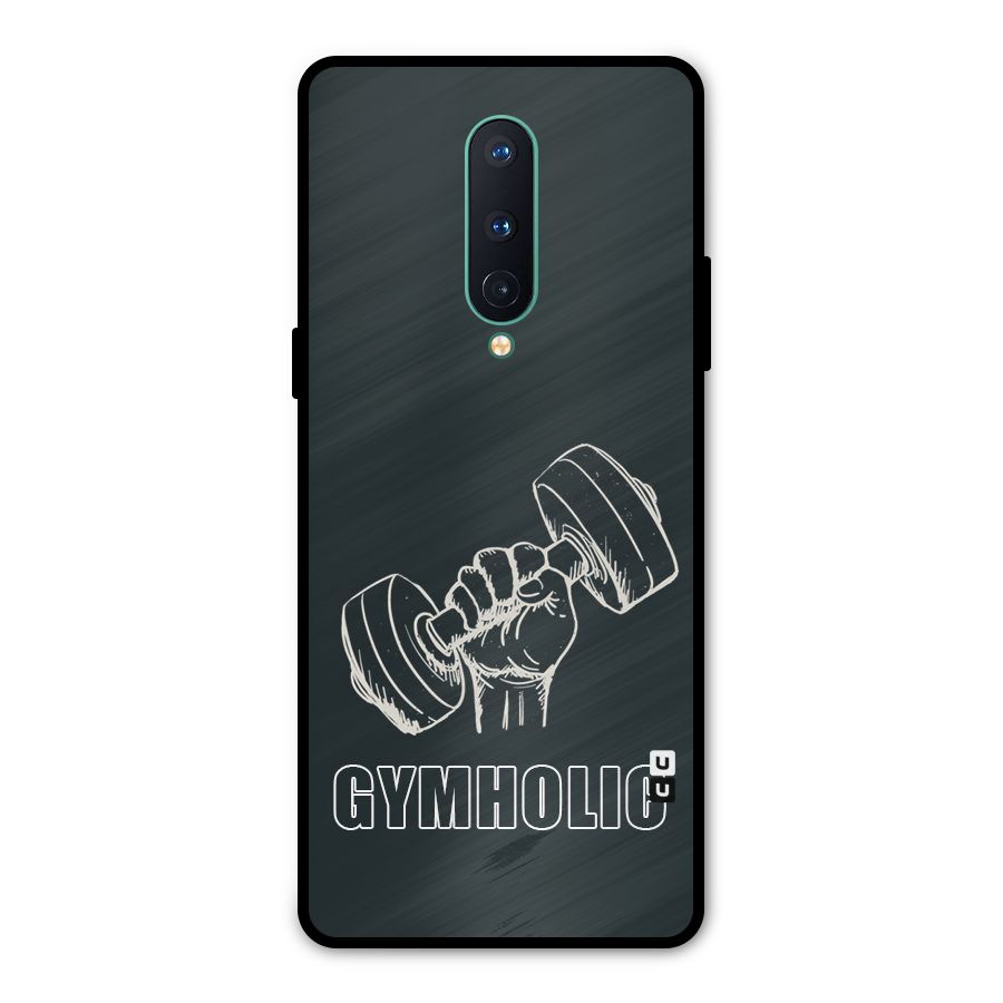 Gymholic Design Metal Back Case for OnePlus 8