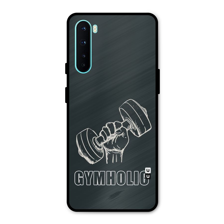 Gymholic Design Metal Back Case for OnePlus Nord