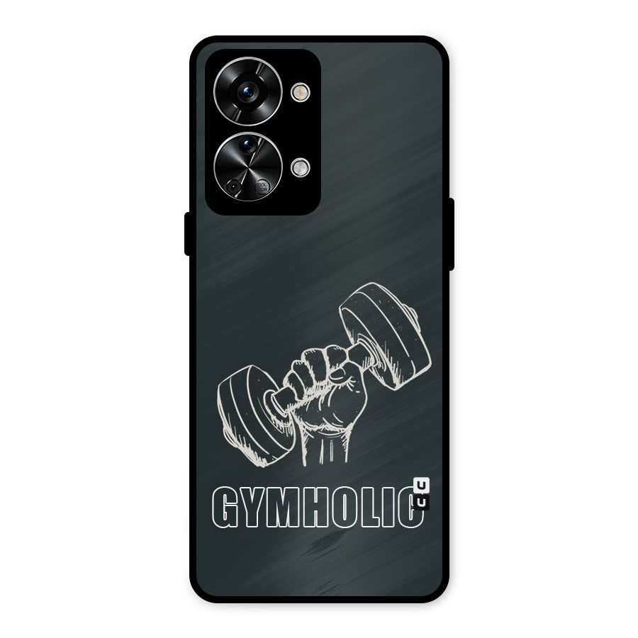Gymholic Design Metal Back Case for OnePlus Nord 2T