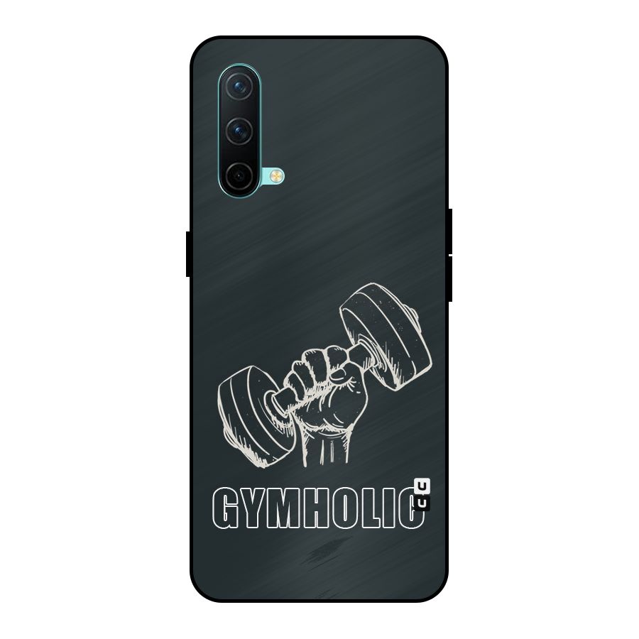 Gymholic Design Metal Back Case for OnePlus Nord CE 5G