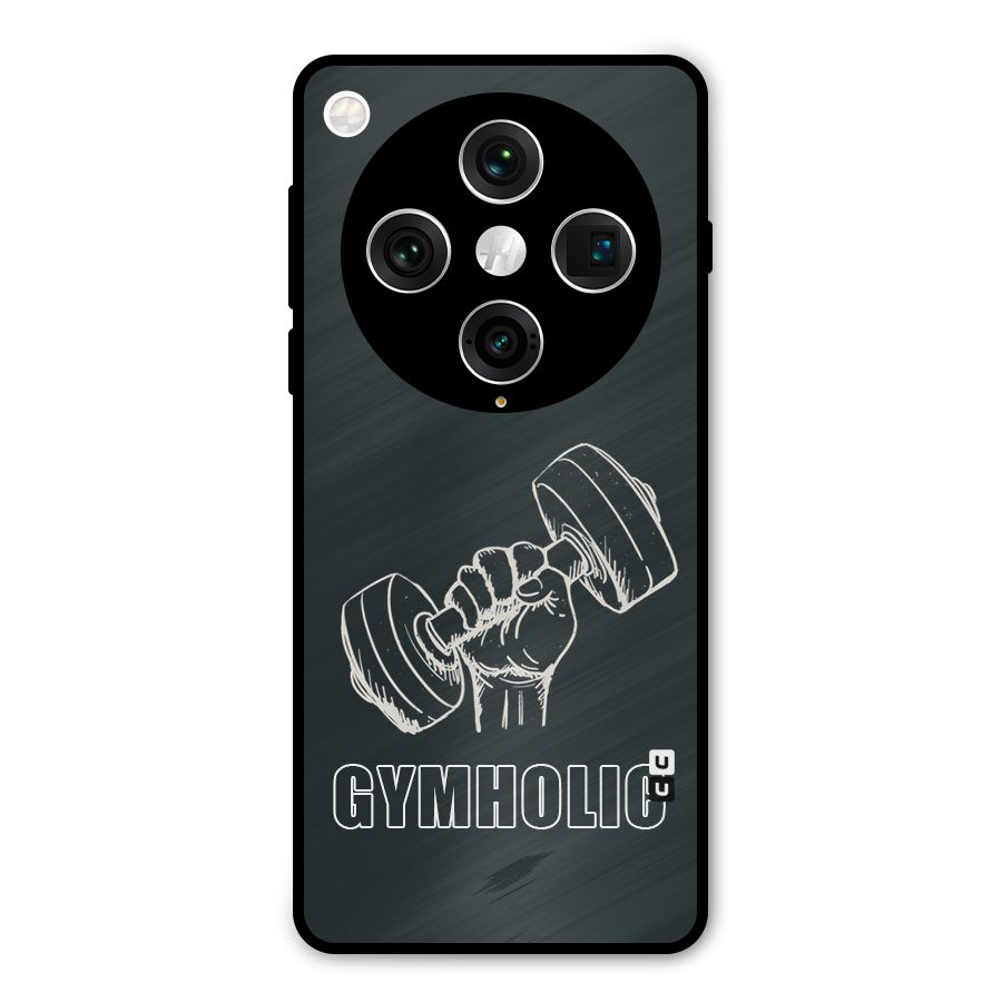 Gymholic Design Metal Back Case for Oppo Find X8 Pro