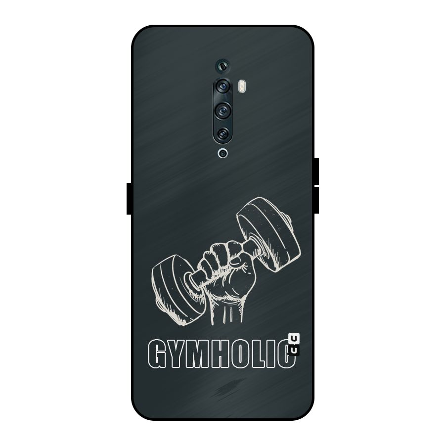 Gymholic Design Metal Back Case for Oppo Reno2 Z