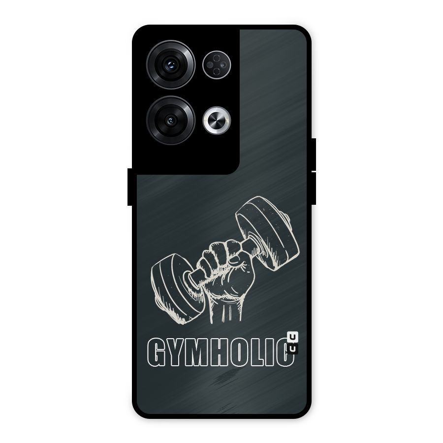 Gymholic Design Metal Back Case for Oppo Reno8 Pro 5G