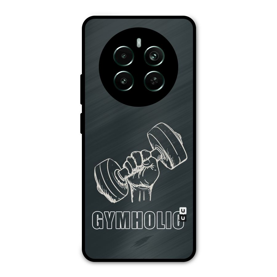 Gymholic Design Metal Back Case for Realme 12 Pro Plus