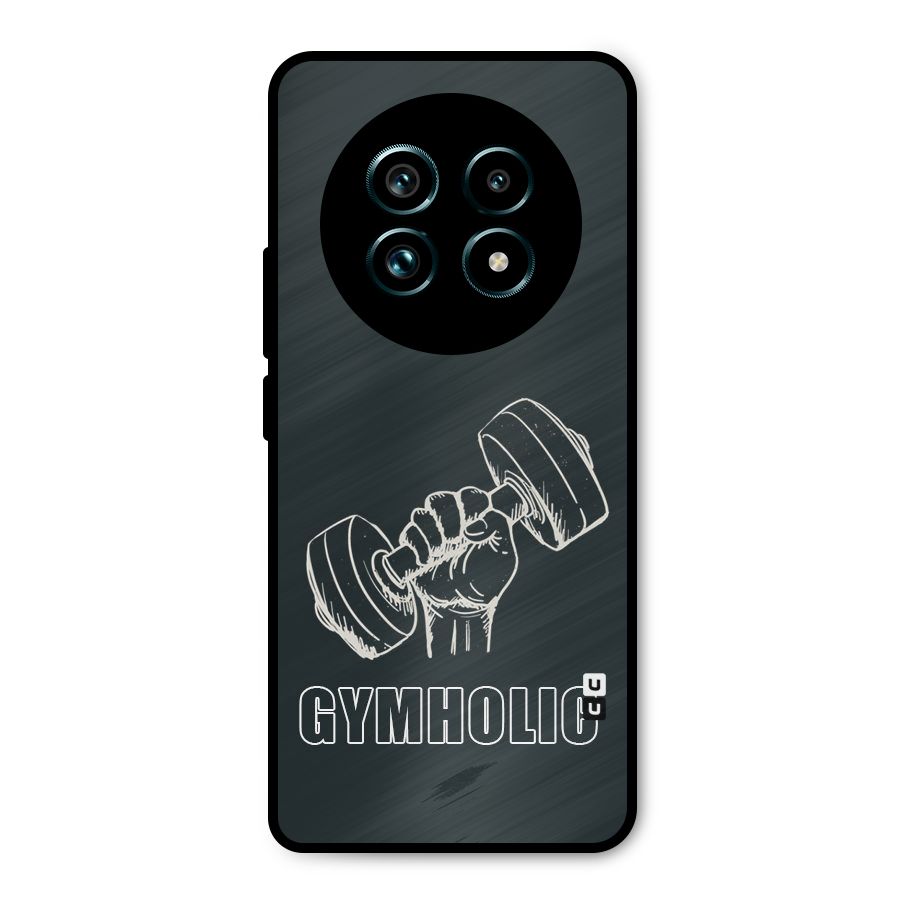Gymholic Design Metal Back Case for Realme 13 Pro Plus